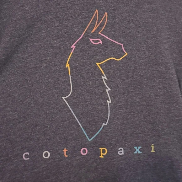 Cotopaxi Electric Llama Women’s T-shirt in Maritime (Medium) - Picture 2 of 5